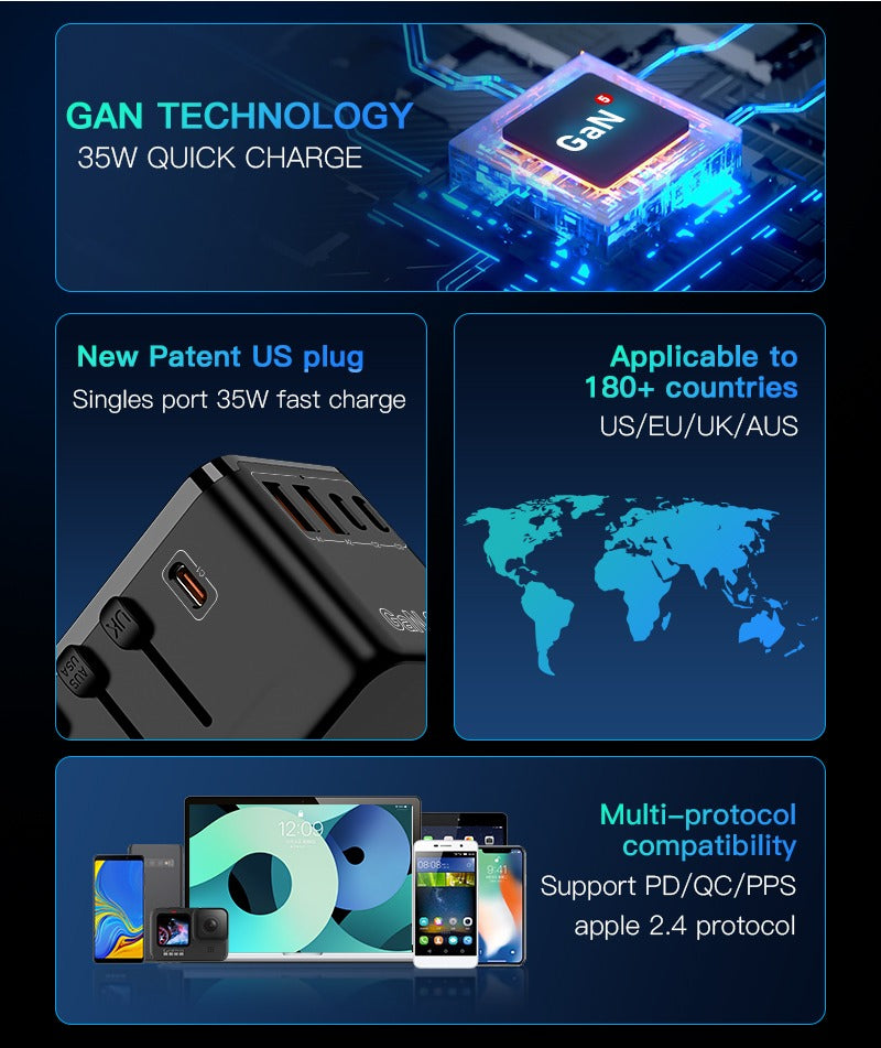 GEN35 Universal Travel Adapter